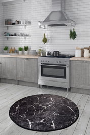 Conceptum Alfombra Marble de 140 cm Multicolor